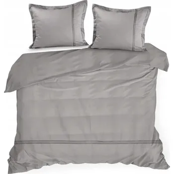 Povlečení SADA POVLEČENÍ VÝŠIVKA 4 220 x 200 CM STŘÍBRNÁ