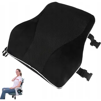 Polštář POLŠTÁŘ POLŠTÁŘ ZADNÍ PRODYŠNÁ SÍŤOVINA 3D PAMĚŤOVÁ PĚNA