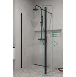 BESCO - Boční otočný panel ECO-N BLACK - Pevná stěna - 30 cm