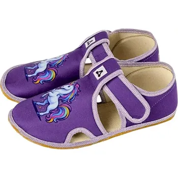 Dívčí bačkory Antal shoes Antal shoes barefoot bačkůrky Rascal unicom RASCAL UNICOM Velikost 25