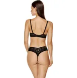 Dámské kalhotky GORTEKS Luna brazilian thong BLACK 36