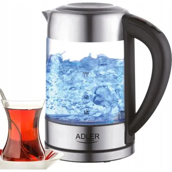 Rychlovarná konvice Rychlovarná konvice ADLER ALD118262_003 1850 W 1,7 l bezbarvá