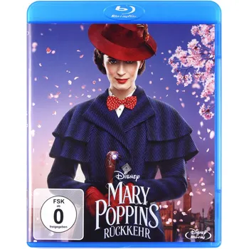 Blu-ray film Mary Poppins' Ruckkehr (Mary Poppins powraca) Blu-ray disk