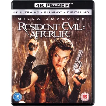 Blu-ray film Resident Evil: Afterlife Blu-ray disk