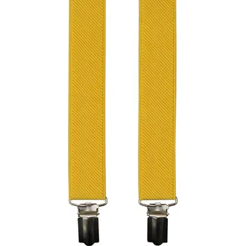 Kšandy Hořčicově žluté pánské kšandy 110cm