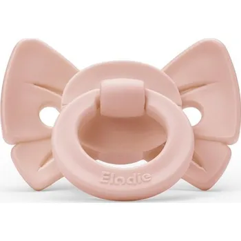Binky Bow Elodie Details Silicone, Misty Pink