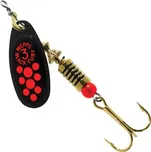 Mepps Black Fury - barva černá / červené tečky vel. 3