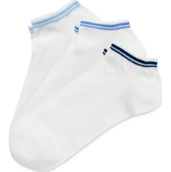 Pánské ponožky 634333 - Tchibo - Krátké ponožky - pro muže - vel. 41-43 - barva: bílá