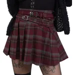 sukně dámská KILLSTAR - Sable Riot - Red/Black - L