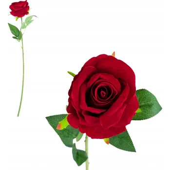 umělá květina Umělá růže Top Gift CV17916-10 červená 55 cm