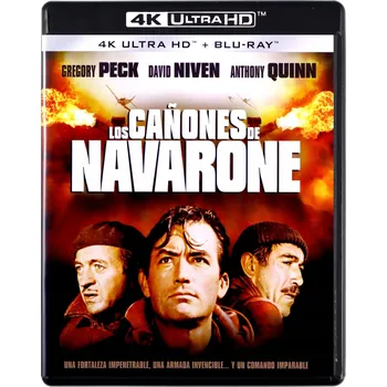 Blu-ray film Działa Navarony / The Guns Of Navarone – 4K Blu-ray disk