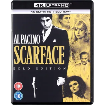 Blu-ray film Scarface na Blu-ray 4K disku