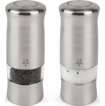 Kuchyňský mlýnek Elektrický mlýnek Peugeot kovový bezbarvý, šedý