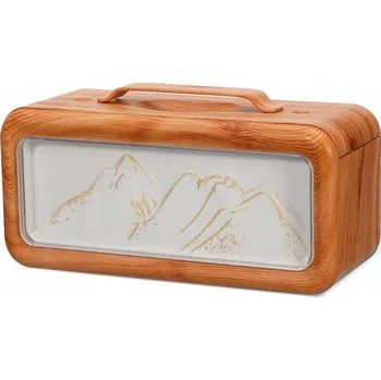 Zvlhčovač vzduchu Zvlhčovač vzduchu s dvojitým rozprašováním 600 ml, model Sněžná hora, malý a tichý