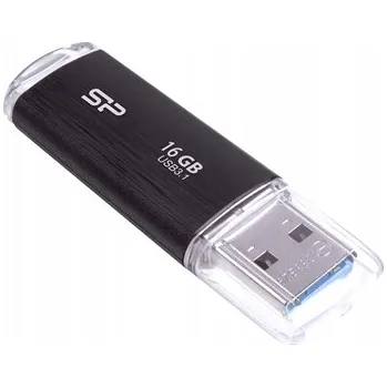 USB flash disk Pendrive Silicon Power Blaze B02 16 GB USB 2.0, USB 3.0, USB 3.1 černý
