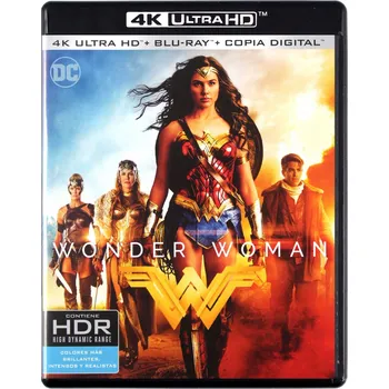 Wonder Woman Blu-ray 4K disk