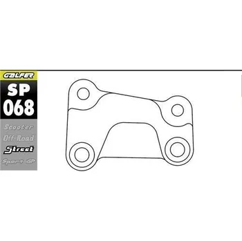 Brzda pro motocykl GALFER adaptér brzdového kotouče 320mm HARLEY DAVIDSON levá strana (HD LEFT SIDE) (GALFER adaptér brzdového kotouče 320mm HARLEY DAVIDSON levá strana (HD LEFT SIDE))