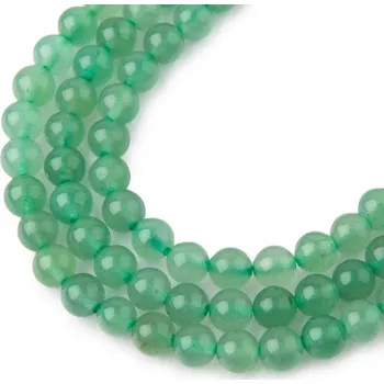 Korálek Korálky z minerálu Avanturín zelený 6 mm