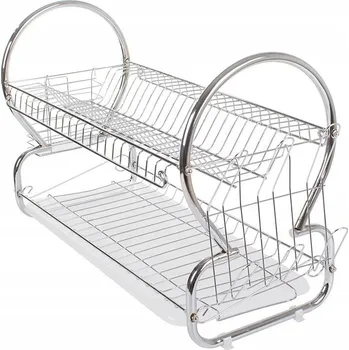 Organizace kuchyně Odkapávač na nádobí dvoupatrový odkapávač stojící