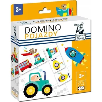 Desková hra Edgard Kapitan Nauka Domino Vozidla