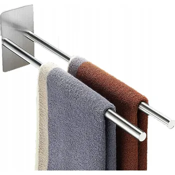 Věšák Nástěnný věšák na ručníky do koupelny 38 CM SADA