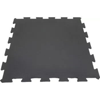 Venkovní dlažba Gumová zátěžová podlaha (puzzle - střed) FLOMA RT10 - 63 x 63 x 0,9 cm