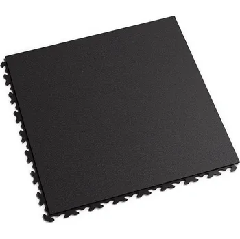 vinylová podlaha Černá PVC vinylová zátěžová dlažba Fortelock Invisible 2030 (hadí kůže) - 45,3 x 45,3 x 0,67 cm