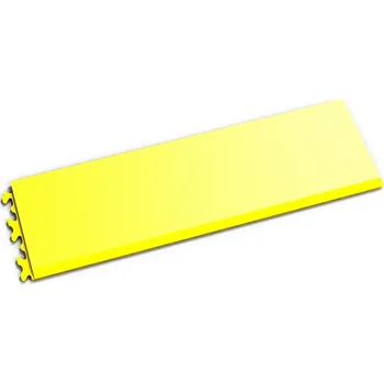 vinylová podlaha Žlutý PVC vinylový nájezd "typ C" Invisible 2033 (hadí kůže), Fortelock - 45,3 x 14,5 x 0,67 cm