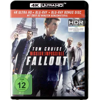 Mission: Impossible - Fallout Blu-ray 4K disk
