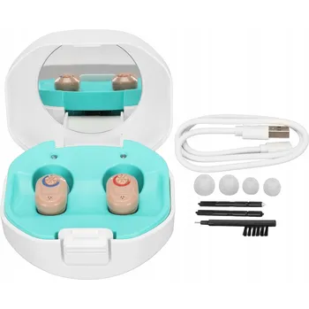 SLUCHADLO DISKRÉTNÍ S NABÍJEČKOU V POUZDRU MALÁ REDUKCE ŠUMU