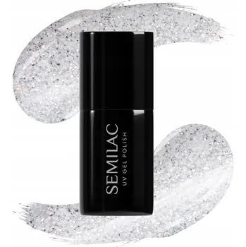 Lak na nehty SEMILAC HYBRIDNÍ LAK 605 WHITE FLASH 7ml