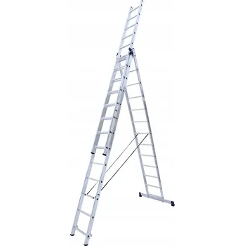 Žebřík Žebřík GMP z hliníku 3 x 27 až 150 kg