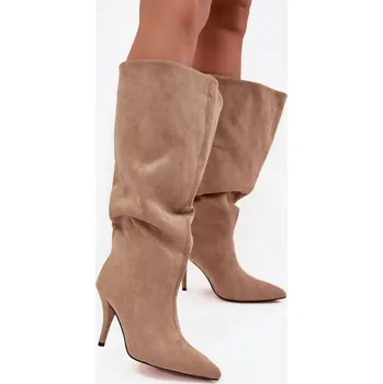 Dámské kozačky Kozačky na podpatku model 219854 Step in style 41