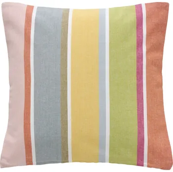 Povlak na polštářek Ib Laursen Bavlněný povlak na polštář Multuciloured Stripes 50 × 50 cm