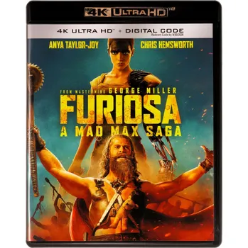Blu-ray film Furiosa: Saga Mad Max Blu-ray 4K disk