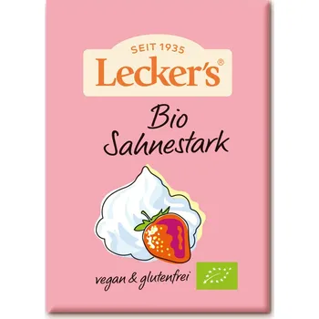 Rostlinná pomazánka Lecker´s Lecker's Ztužovač šlehačky 32 g bio BIO VEGAN BEZLEPEK Množství: 1 ks