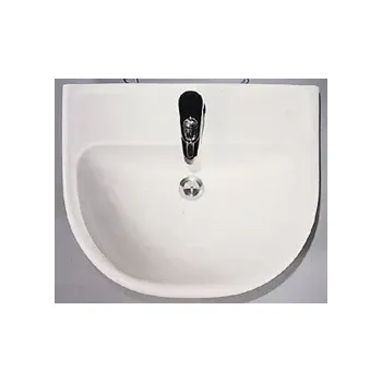 Umyvadlo umyvadlo 1372.1 Festa do nábytku 55 cm, s otvorem bílé