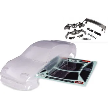 RC model Traxxas Traxxas karosérie Nissan 240SX čirá