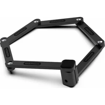 Zámek na kolo Gerda Skládací zámek na kolo FOLD 840W SE Black Universal