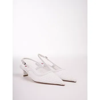 Dámské lodičky HOGL dámské lodičky bez paty perforované bílé