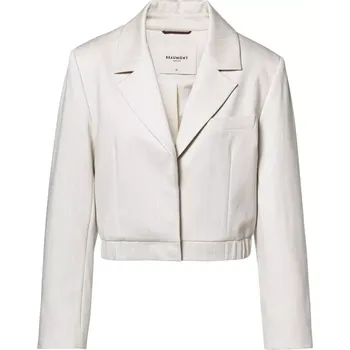 BEAUMONT DAGMAR dámská bunda béžová s bílým proužkem