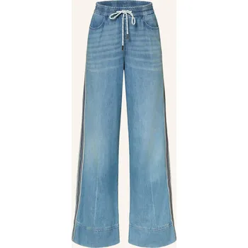 Dámské džíny Marc Cain Dámské Džíny Welkom S Galonovými Pruhy, 353 blue...