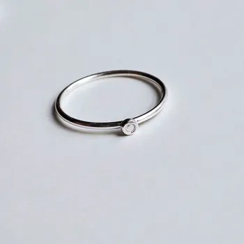 Prsten Prstýnkárna Slunce - Jednoduchý stříbrný prstýnek symbol Slunce AG 925 ≤ 0,7 g Velikost prstenu: 6 (51/52)