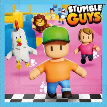 Papírový ubrousek Papírové ubrousky Stumble Guys 20ks