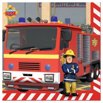 Papírový ubrousek Papírové ubrousky Požárník Sam 16 ks