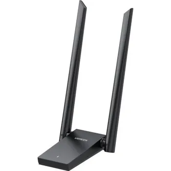 Bluetooth adaptér UGREEN WiFi adaptér AX1800 WiFi6 Dual 5dBi antény 5G & 2,4G WPA3 MU-MIMO OFDMA TWT Beamforming Windows 10/11 stabilní síť