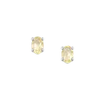 Prstýnkárna HOJNOST Stříbrné náušnice s pravými broušenými citríny AG925 ≤ 0,5 g