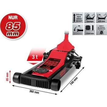 Autodoplněk Podstavný zvedák KS TOOLS 160.1035