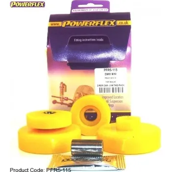 Silentblok nápravy Silentbloky Powerflex BMW Mini One / Cooper R50/R52/R53 Rear Shock Top Mounting Bush (15)