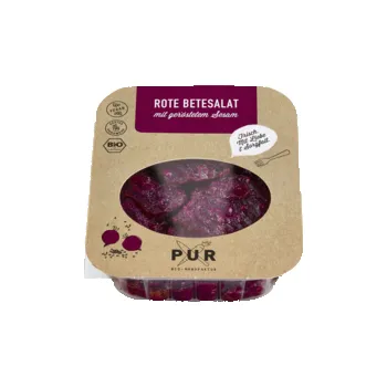 PUR Biomanufaktura Salát z červené řepy se sezamem 200g bio BIO VEGAN Množství: 1 ks